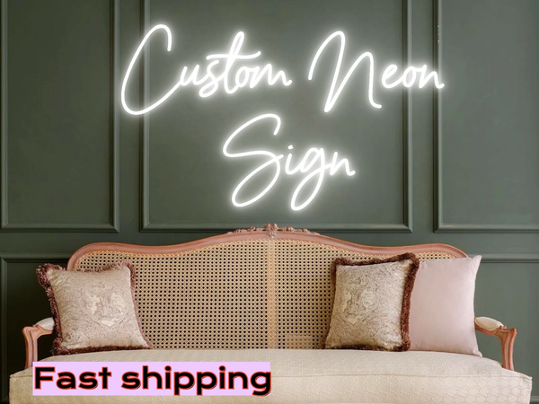 Custom Neon Light, Neon Bar Sign, Neon Bedroom Sign, Neon Light, Aesthetic Personalized Neon Sign