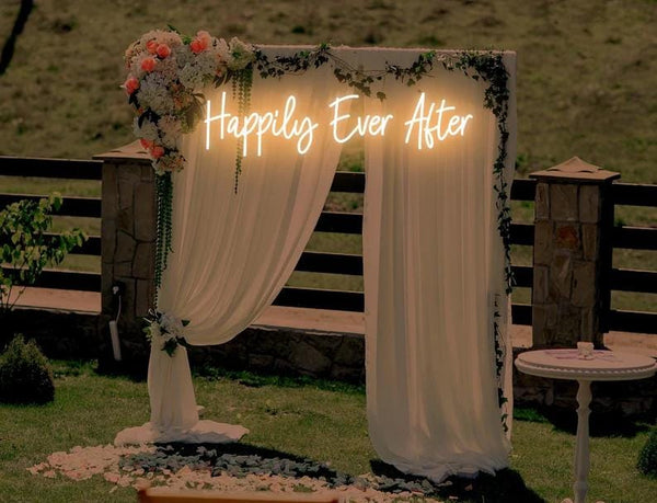 Happily Ever After Neon Sign