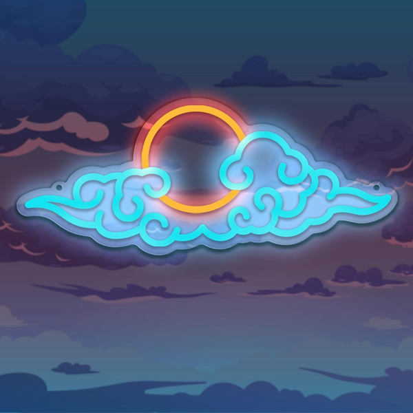 Led Cloud Neon Signs for Wall Decor,Gaming Neon Sign for Teen Boys Room Decor