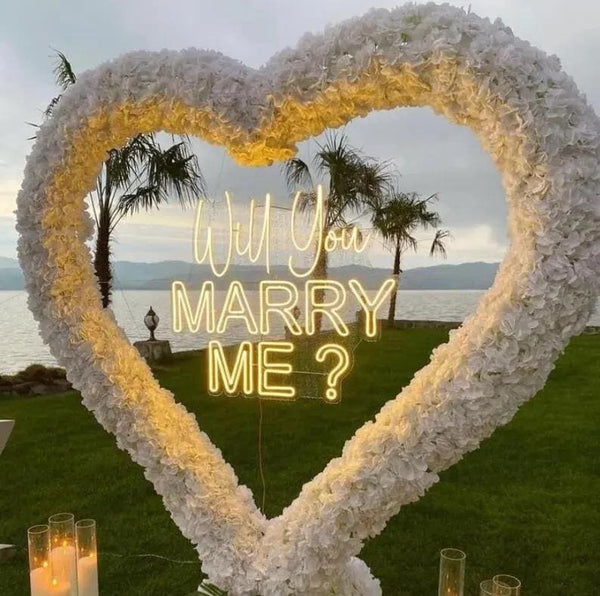 Will You Marry Me Neon Sign