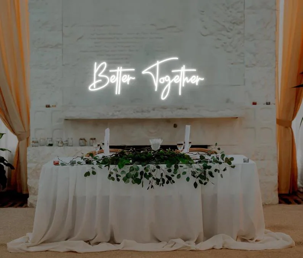 Better Together Neon Sign
