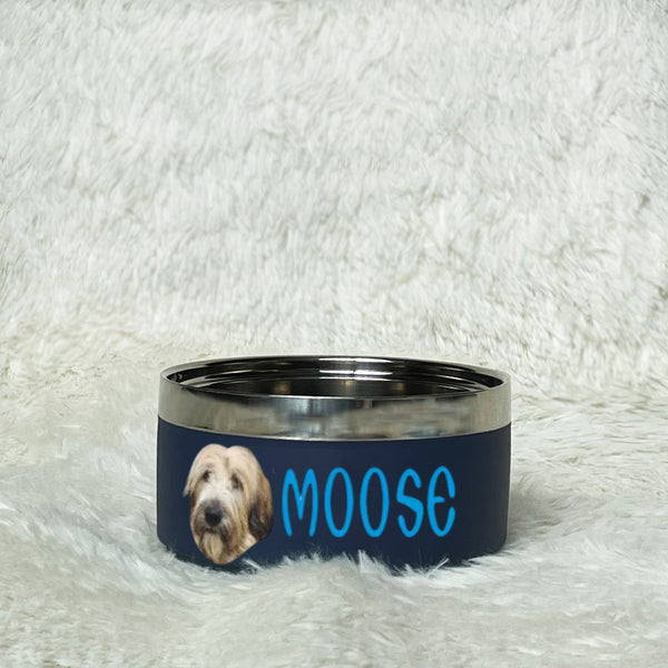 Custom Dog Bowl,Personalized Dog Food Bowl with Name,Dog Food/Water Bowls,Small-Large Bowls for Pet,Stainless Steel Cat Feeder Bowl Pet Gift