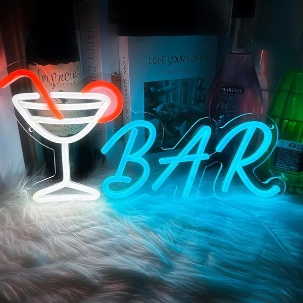 Cocktails Bar Neon Sign