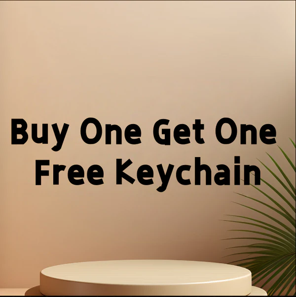 Buy One Get One Free High Quality Keychain